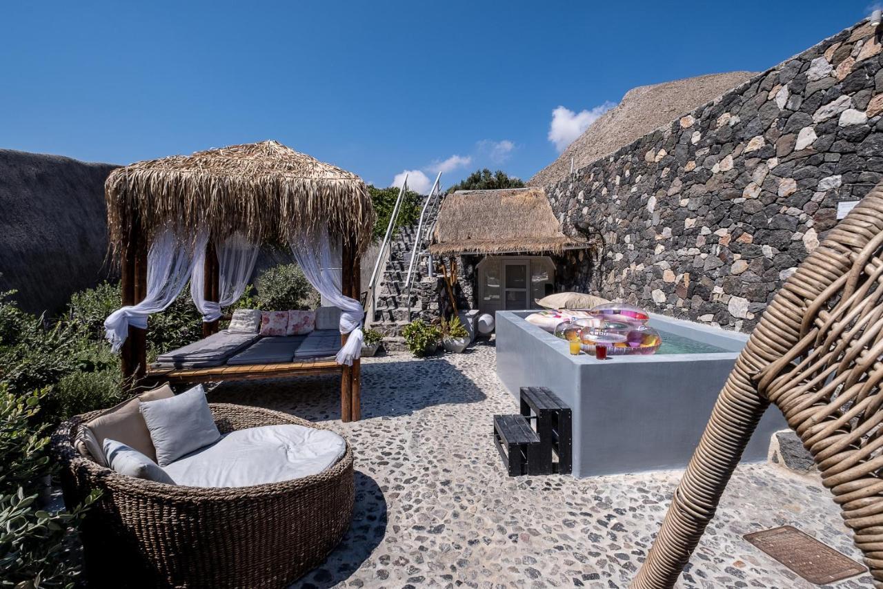 Rock Villas Complex - Private Luxe Top Retreat - Castle And Sea View Emporio  Luaran gambar