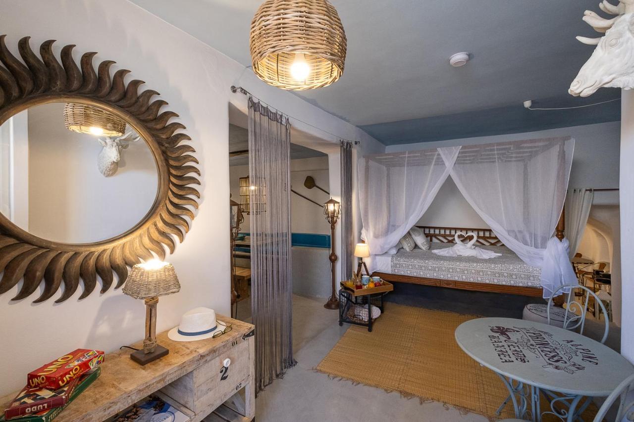 Rock Villas Complex - Private Luxe Top Retreat - Castle And Sea View Emporio  Luaran gambar