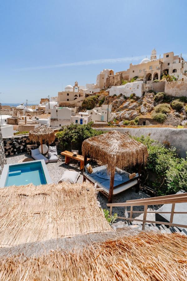 Rock Villas Complex - Private Luxe Top Retreat - Castle And Sea View Emporio  Luaran gambar