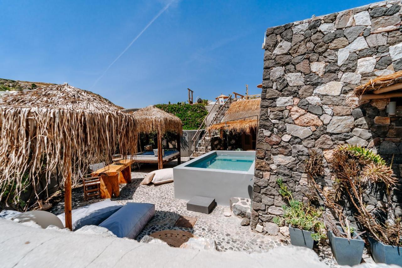 Rock Villas Complex - Private Luxe Top Retreat - Castle And Sea View Emporio  Luaran gambar