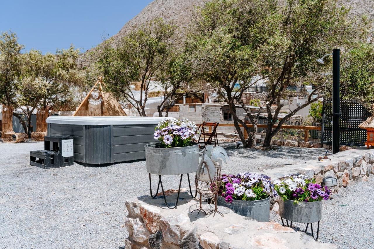 Rock Villas Complex - Private Luxe Top Retreat - Castle And Sea View Emporio  Luaran gambar