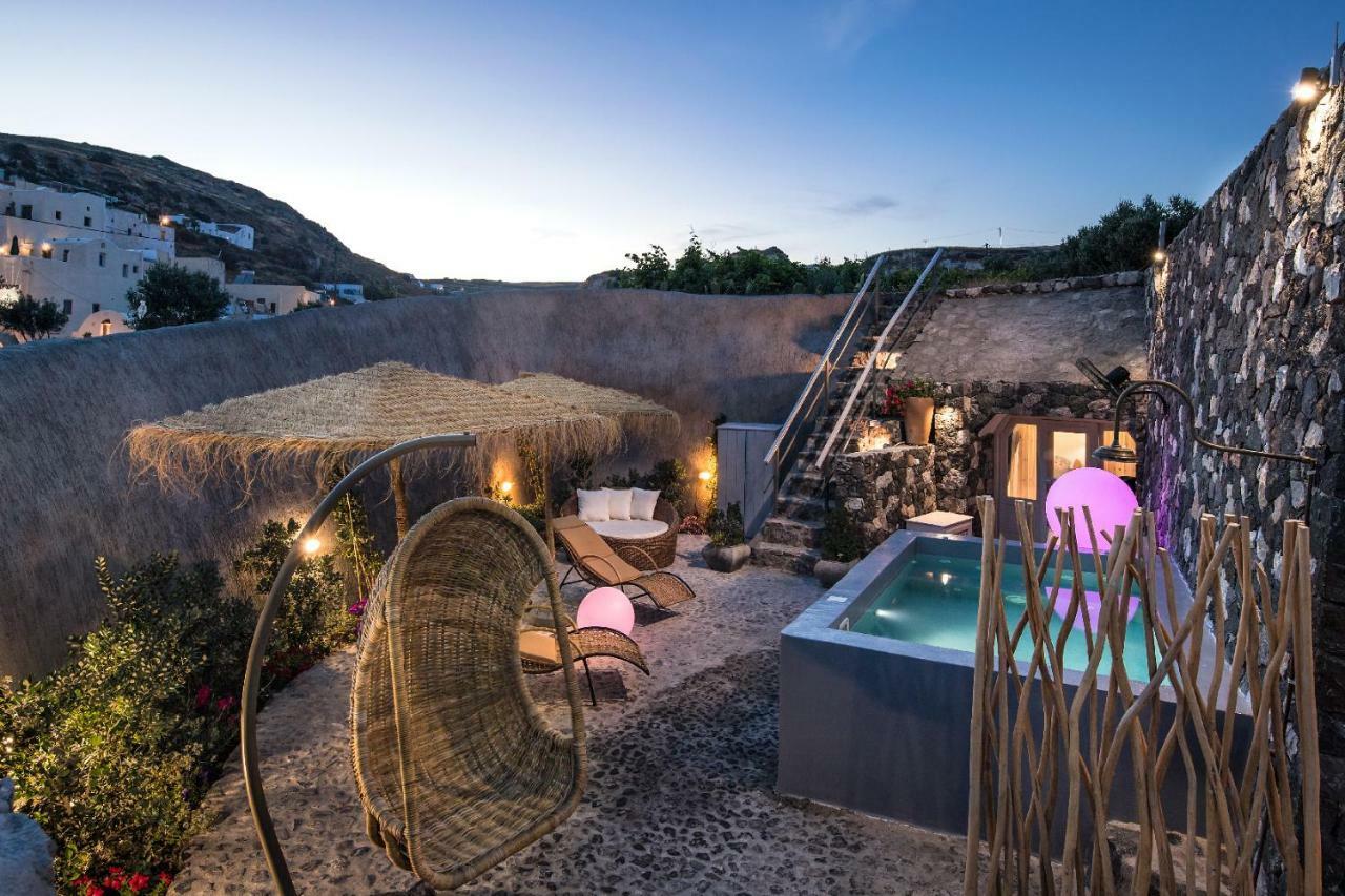 Rock Villas Complex - Private Luxe Top Retreat - Castle And Sea View Emporio  Luaran gambar