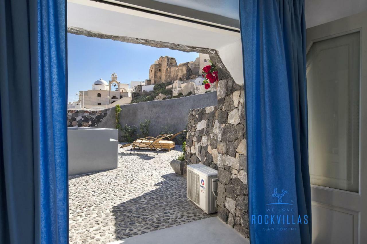 Rock Villas Complex - Private Luxe Top Retreat - Castle And Sea View Emporio  Luaran gambar