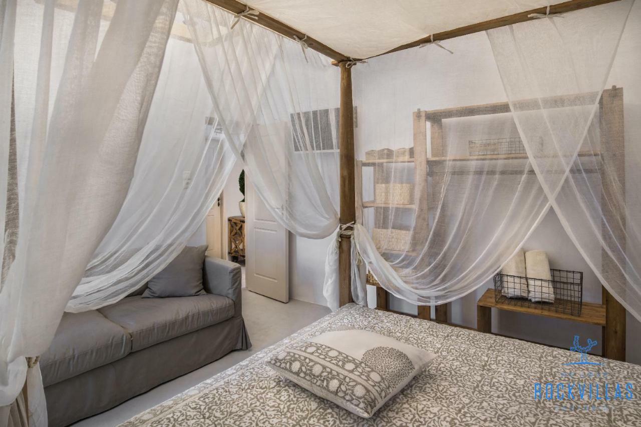 Rock Villas Complex - Private Luxe Top Retreat - Castle And Sea View Emporio  Luaran gambar