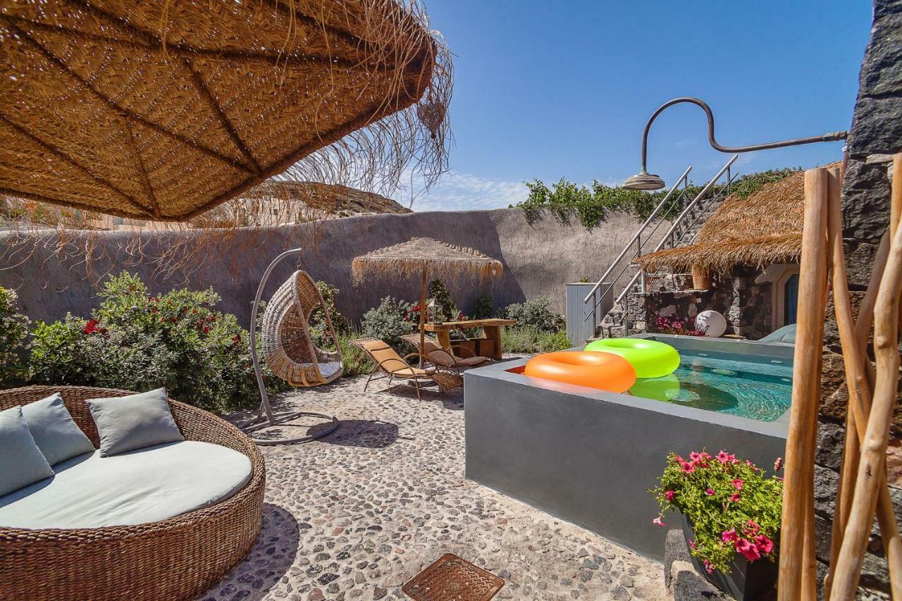 Rock Villas Complex - Private Luxe Top Retreat - Castle And Sea View Emporio  Luaran gambar